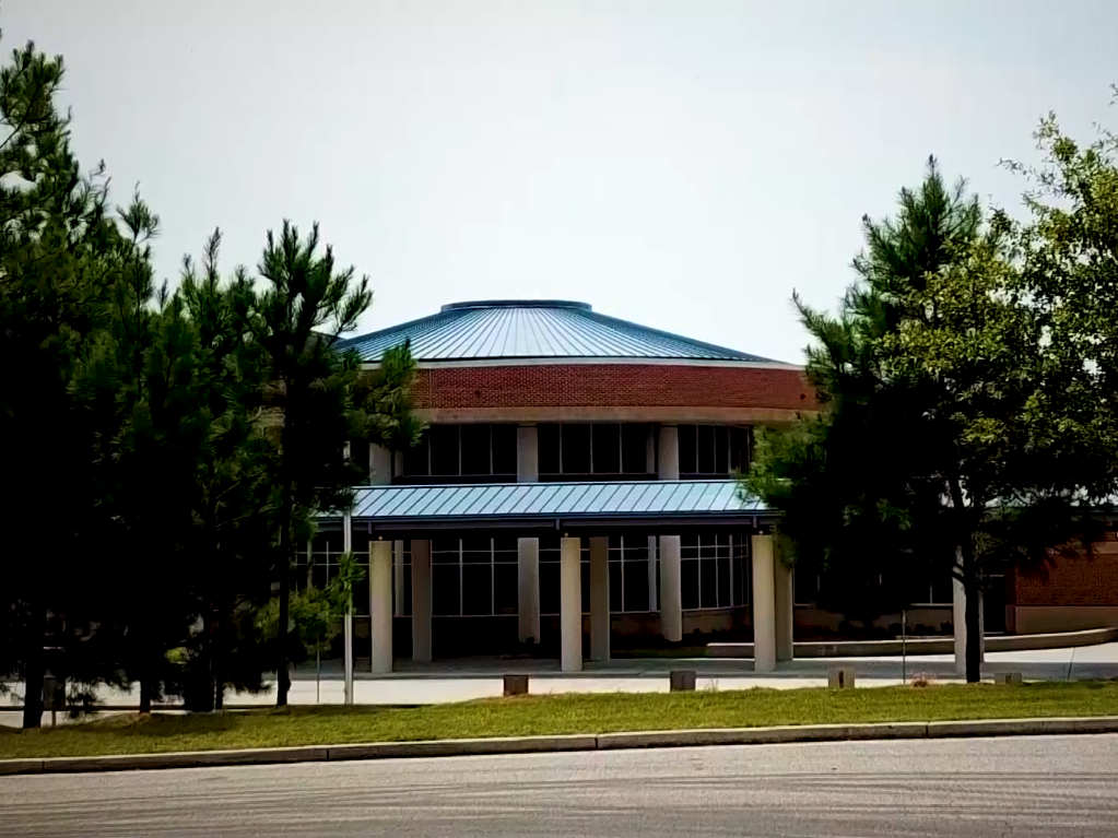 Archer high school building front